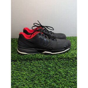 Wilson Rush Pro 2.5 Black Mens Tennis Shoes Size 9.5